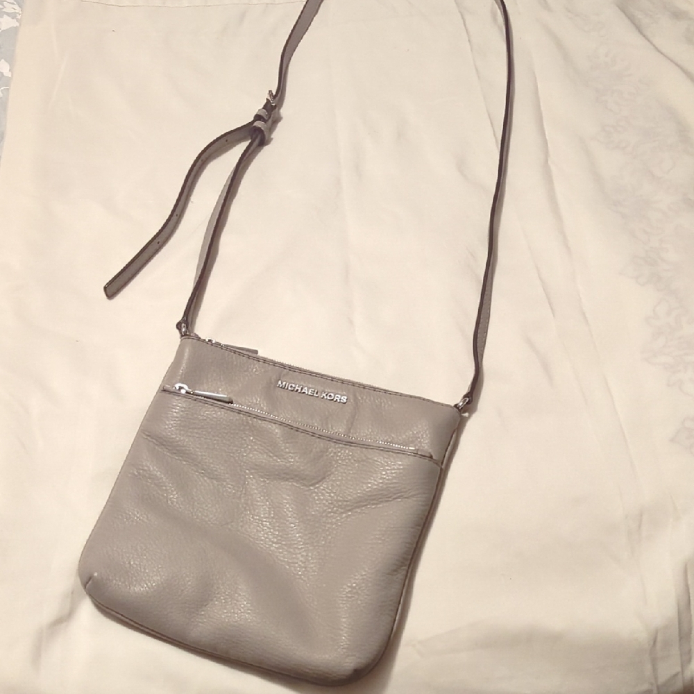 Michael Kors Gray Crossbody Bag - Picture 2 of 9